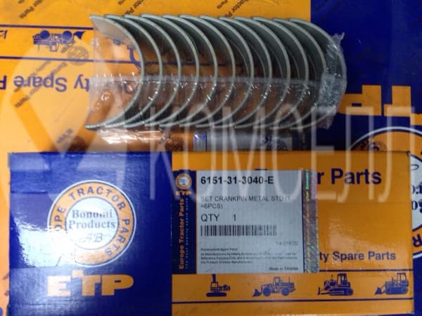 Вкладыш шатунный 6151-31-3040