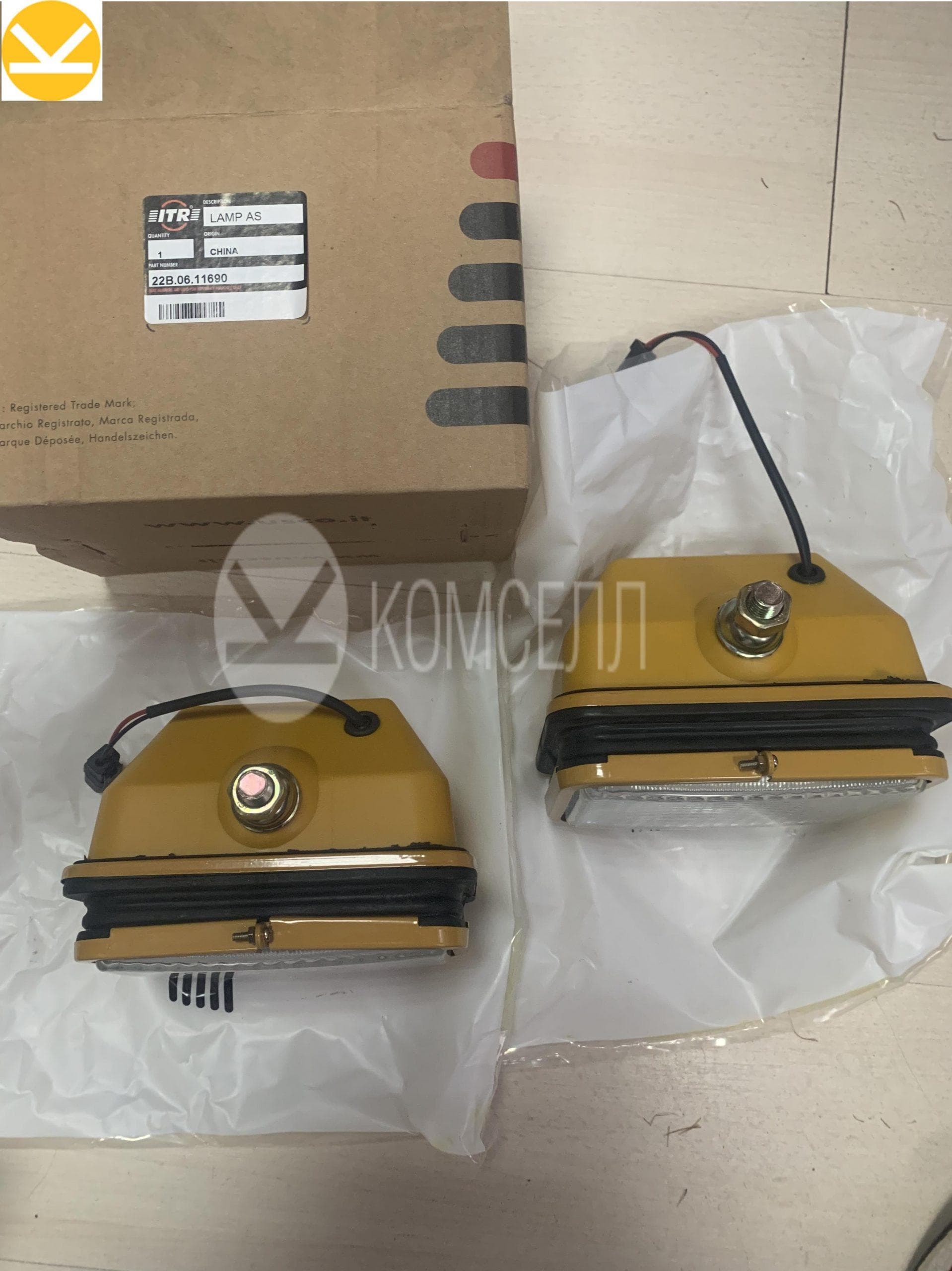 Фара в сборе 22В-06-11690