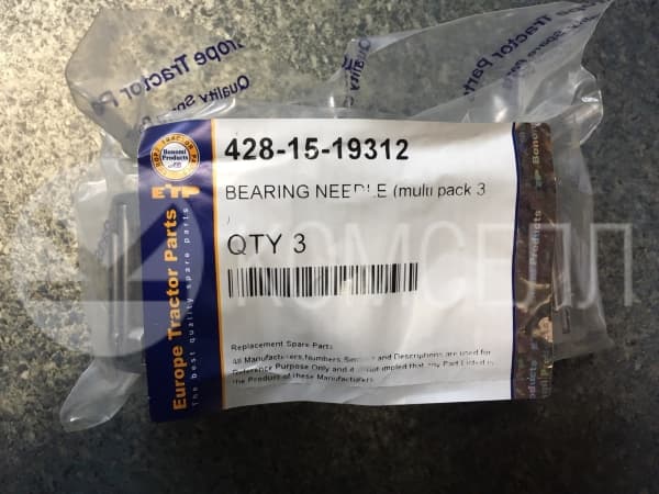 Подшипник игольчатый 428-15-19312